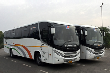 Premium Multi Axle Coach Bus - Intercity Outstation Bus in Bengaluru India - GoRido Bus Hire